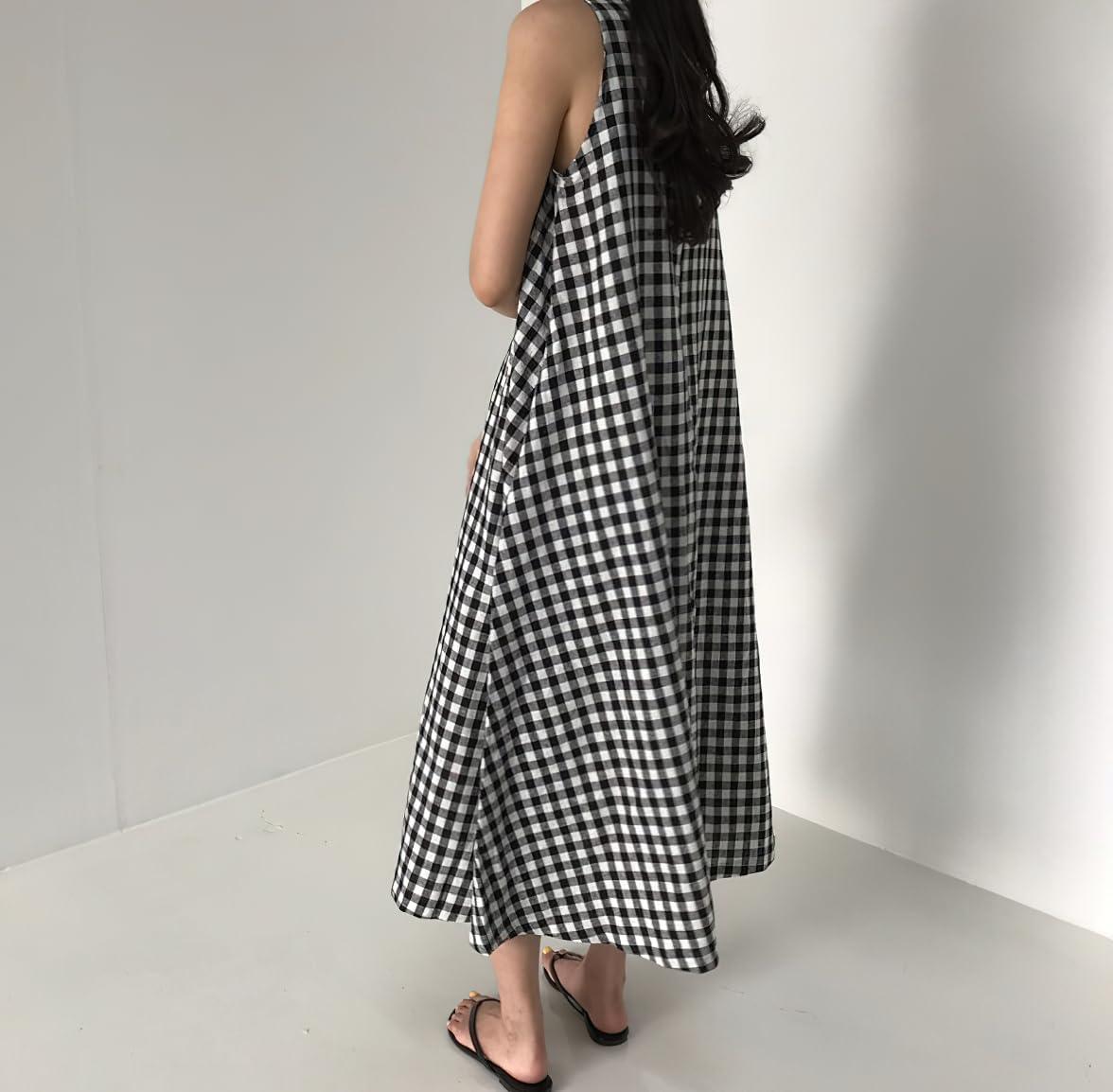 Our Take on the chouyatou⁢ Summer Plaid ​Tank Dress:⁢ Casual & Comfortable