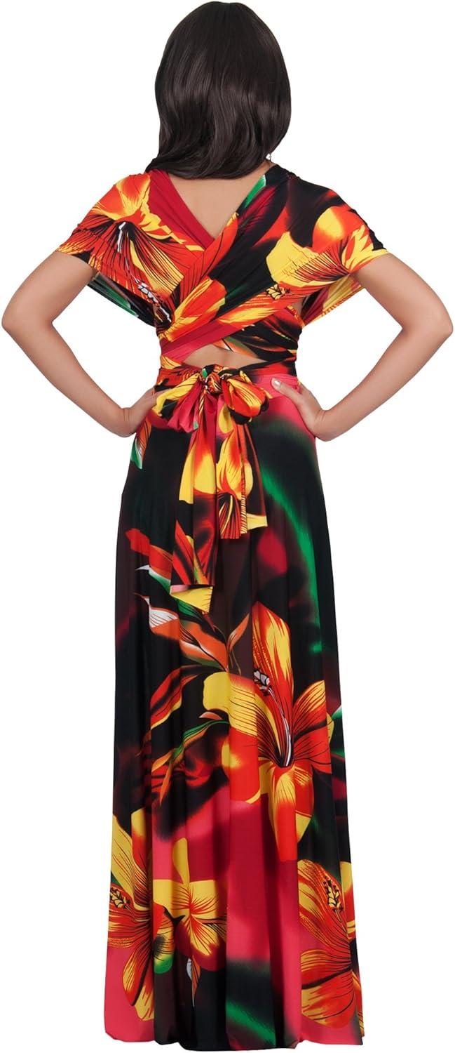 Why We Love the KOH KOH Floral Maxi Dress: Versatility & Fit