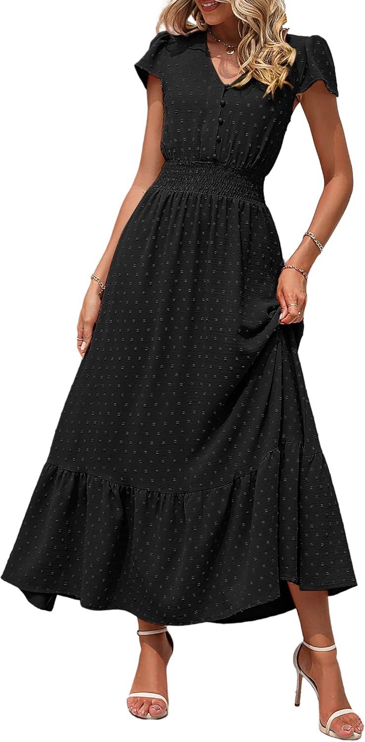 Flowy Elegance unveiled: Exploring⁤ PRETTYGARDEN's 2025 Maxi ⁣Dress