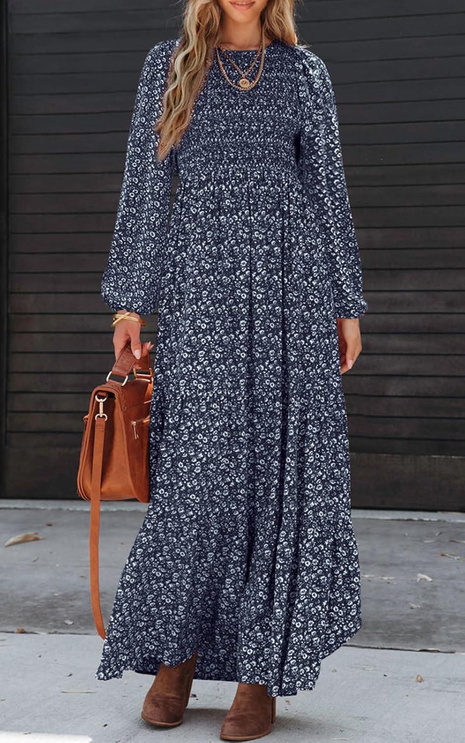 Our Honest Take on‌ PRETTYGARDEN's 2025 fall Floral Maxi Dress