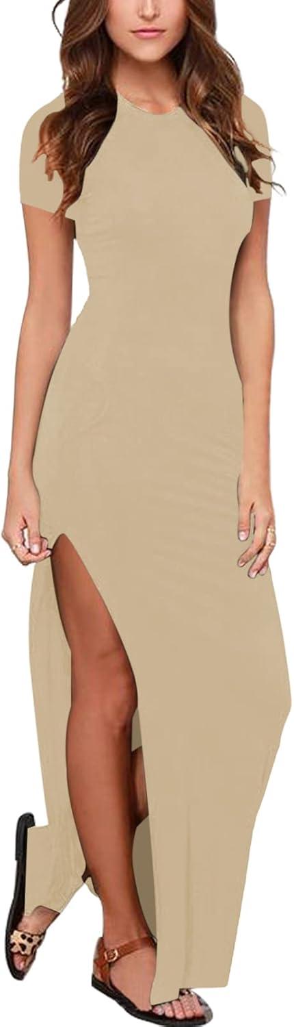 Finding the Perfect ​Summer Maxi: Our Take on Meenew's High Slit Dress