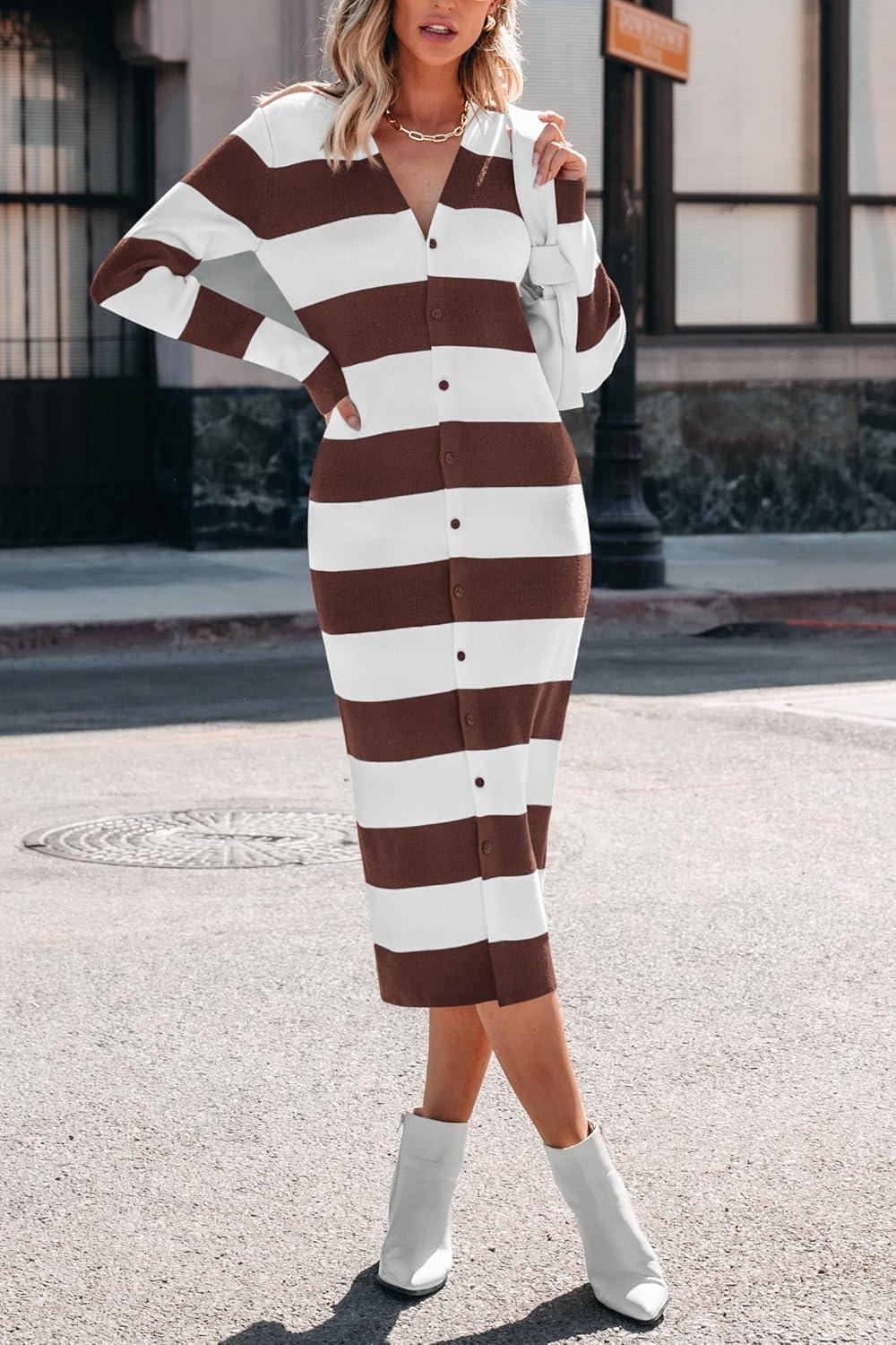 Chic ⁢and Cozy: ‍Exploring PRETTYGARDEN's Fall Sweater ⁢Dress Vibes