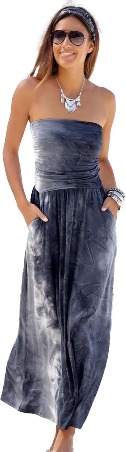 Our‍ Honest‍ Take on the LASCANA Women's Bandeau Maxi Dress