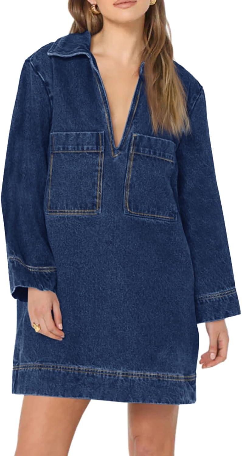 Why wenrine's⁤ Denim Shirt Dress Became our Casual Wardrobe ‍Favorite