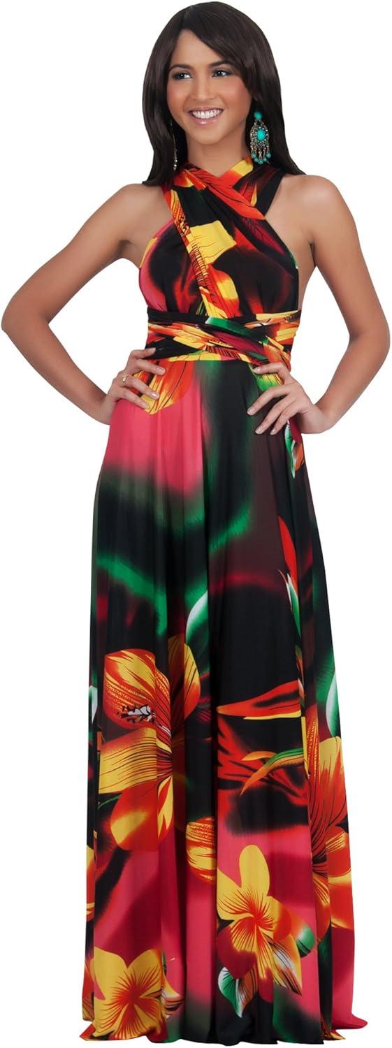 Why We Love the KOH KOH Floral Maxi Dress: Versatility & Fit