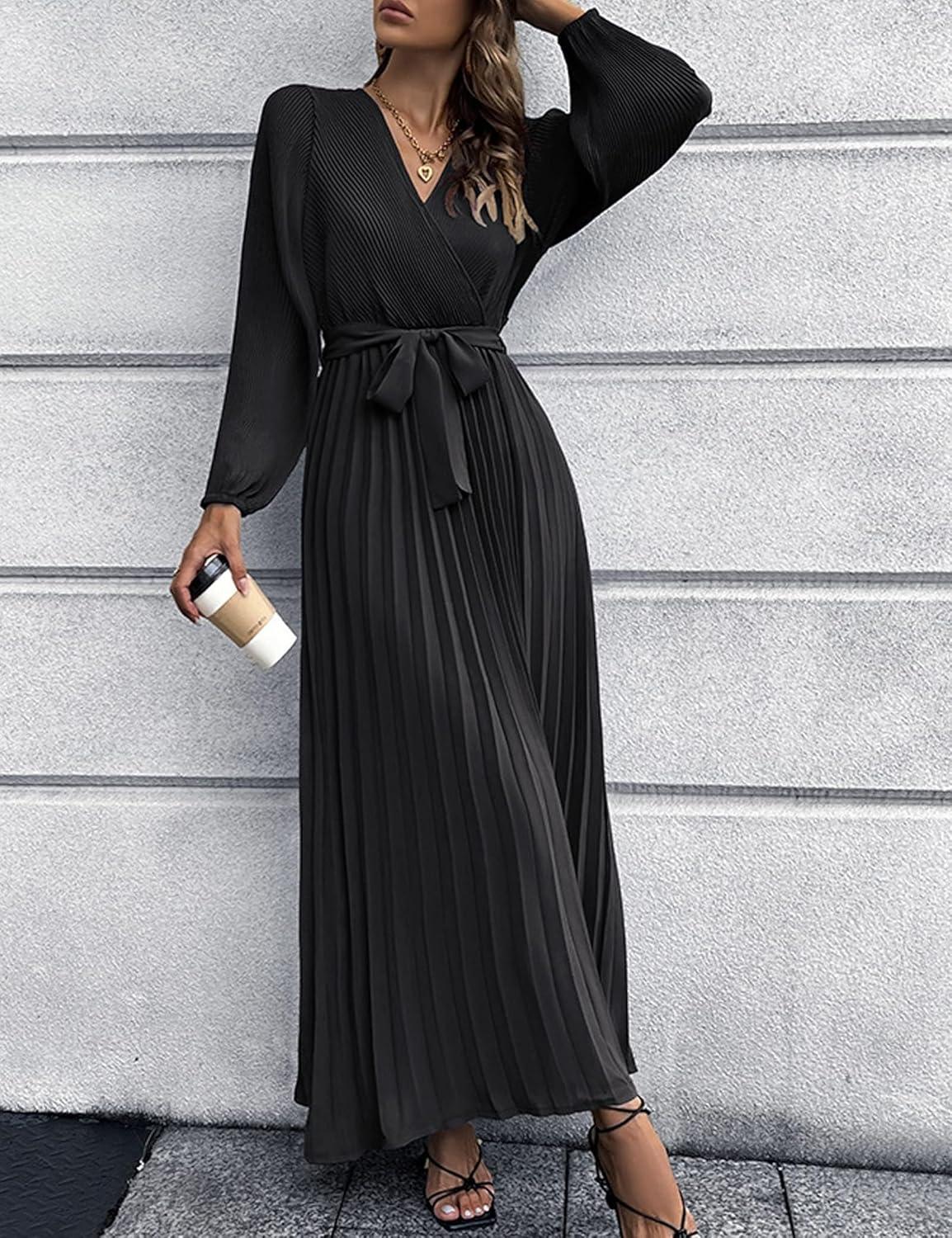 Finding the Perfect Flow: Our Take on⁤ SDEER's casual V Neck Dress