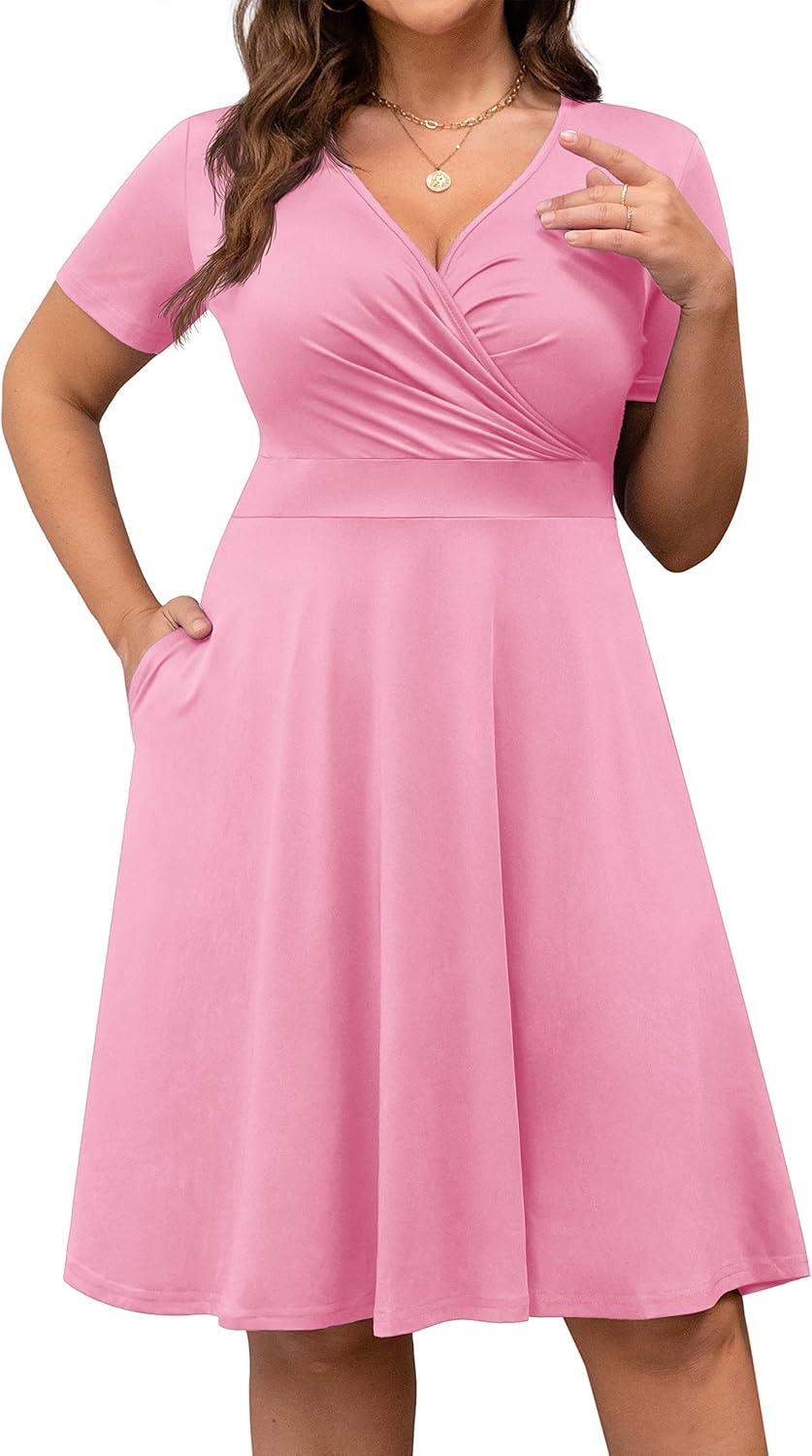 Why We Love POSESHE's Plus ⁣Size Sundress with Pockets this Summer