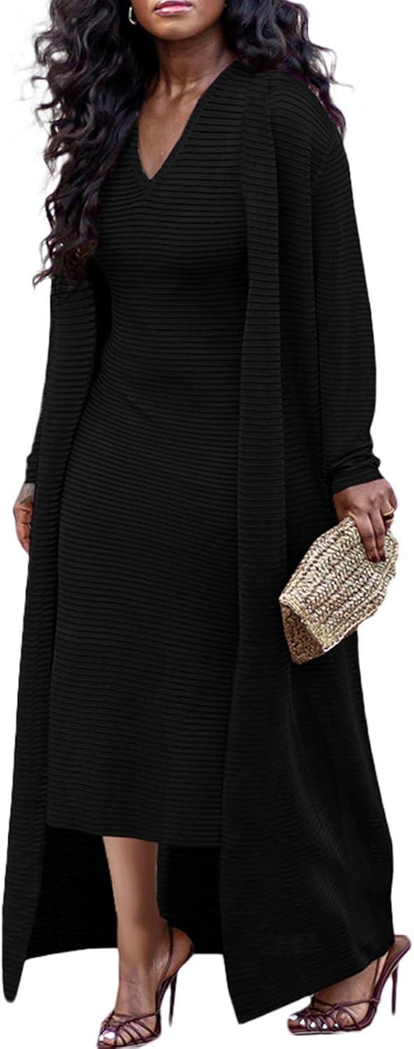 Our ⁢Take on ⁤the Voghtic Women's 2-Piece Maxi‍ Dress Set