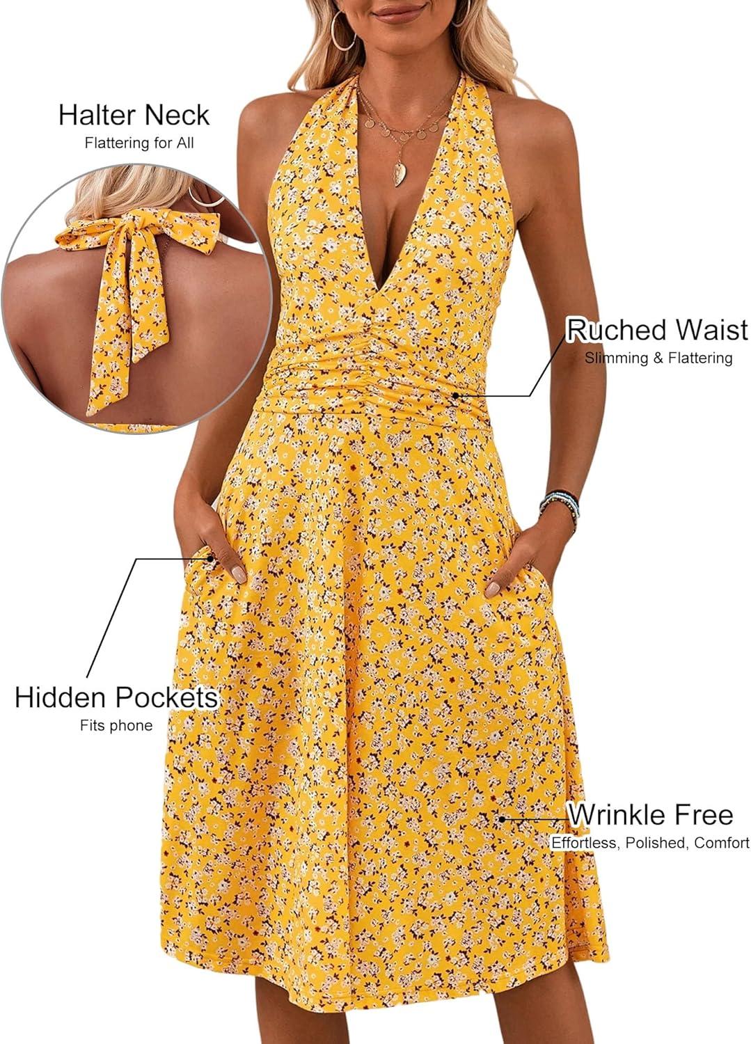 Flowy, Functional, and Chic: Exploring HUHOT's Summer Sundress Style
