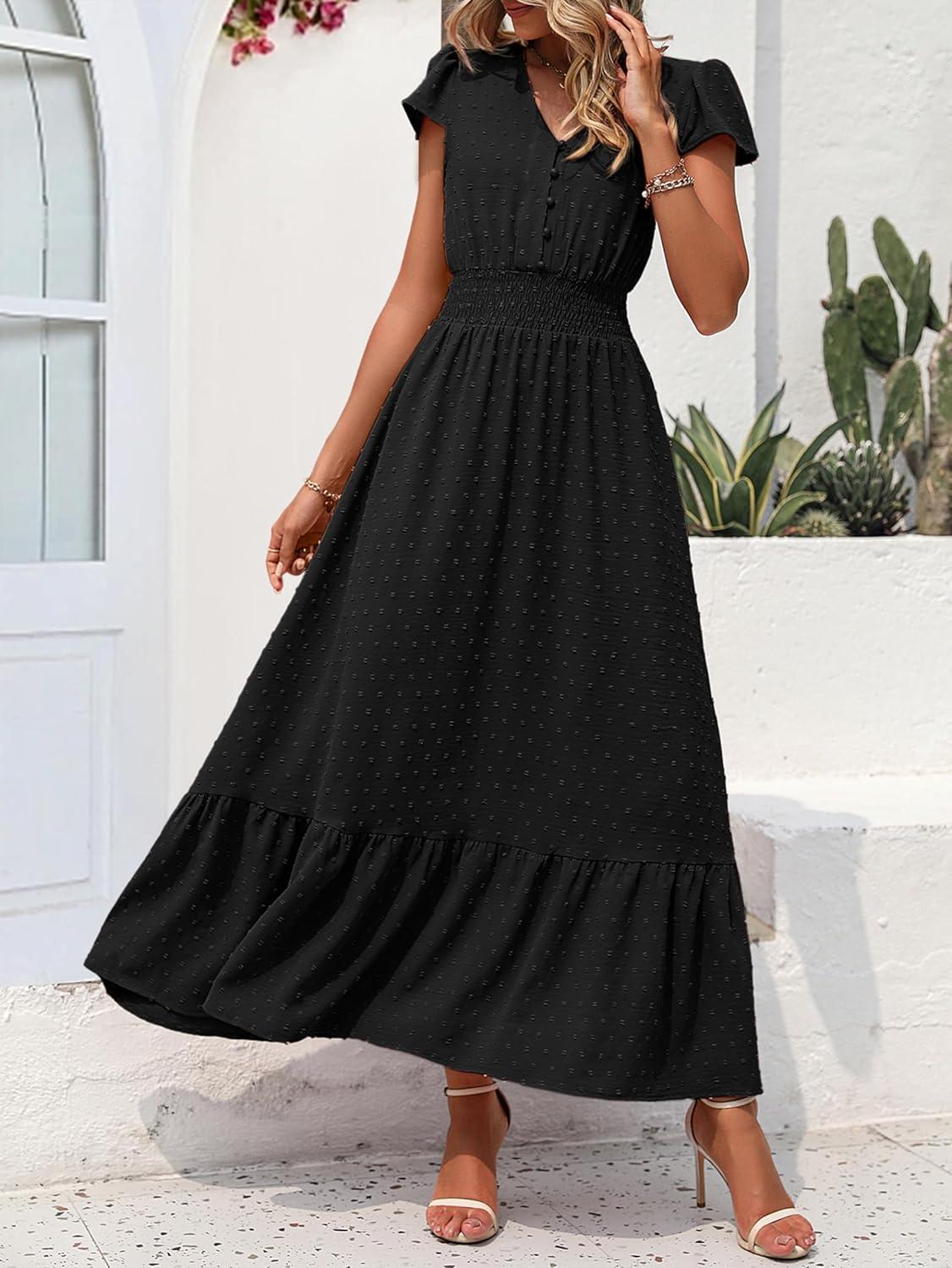 flowy elegance‌ Unveiled: Exploring ‍PRETTYGARDEN's 2025 Maxi Dress