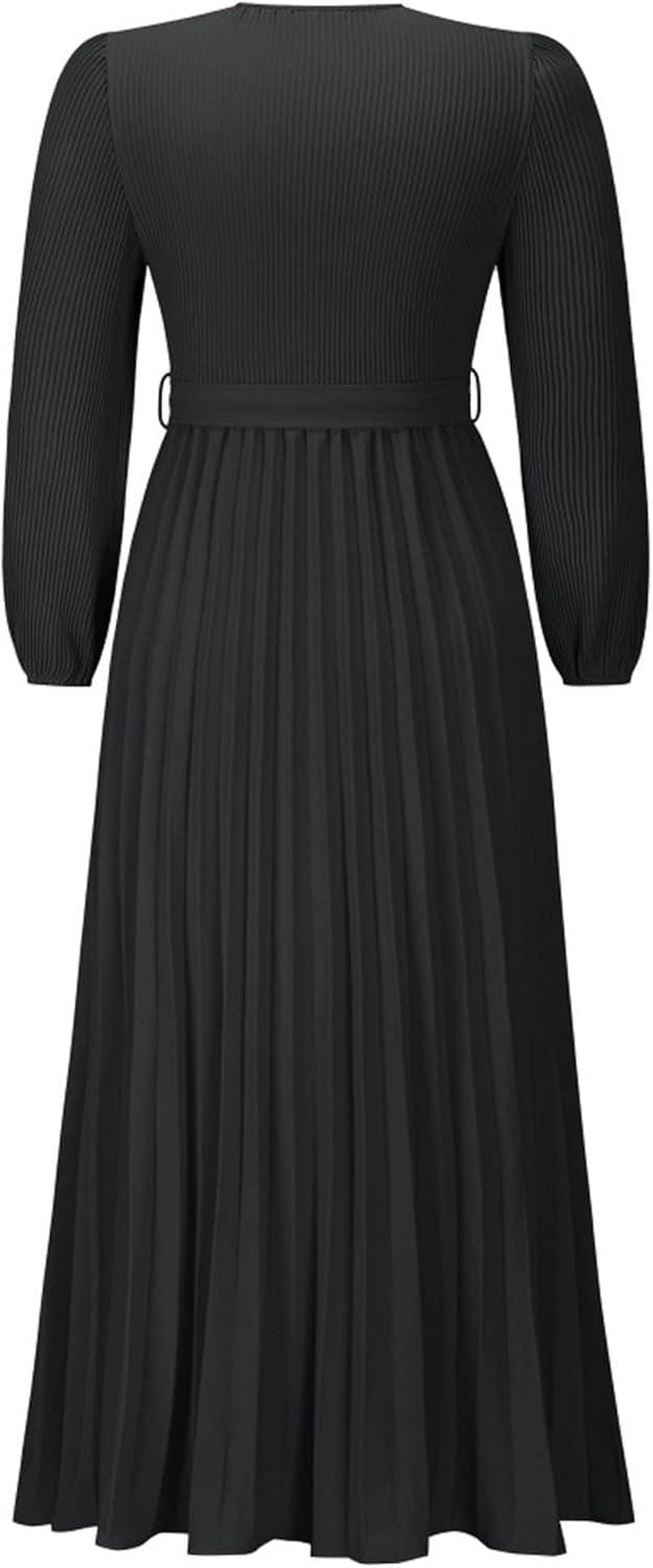 Finding the Perfect Flow: Our Take on SDEER's casual V Neck Dress