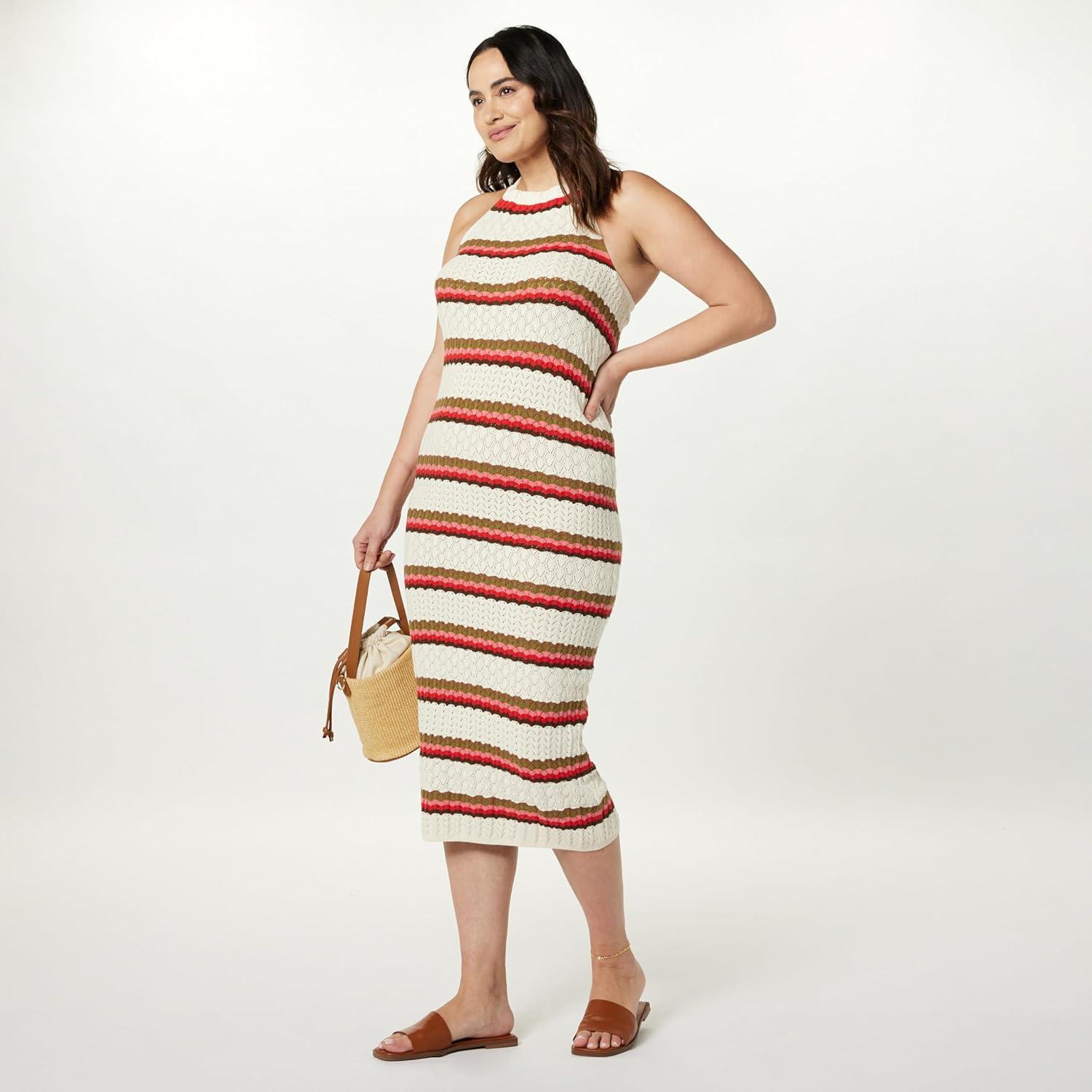 Our Honest Take on⁣ The Drop's ‍Jayla Crochet Midi Dress