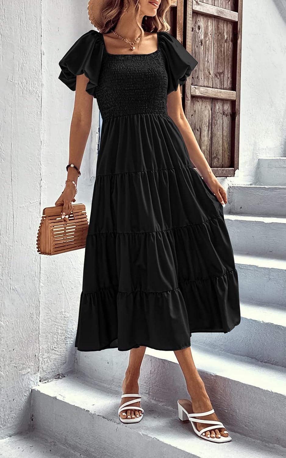 Flowy Elegance: Exploring CFLONGE's 2024 Boho Beach Dress