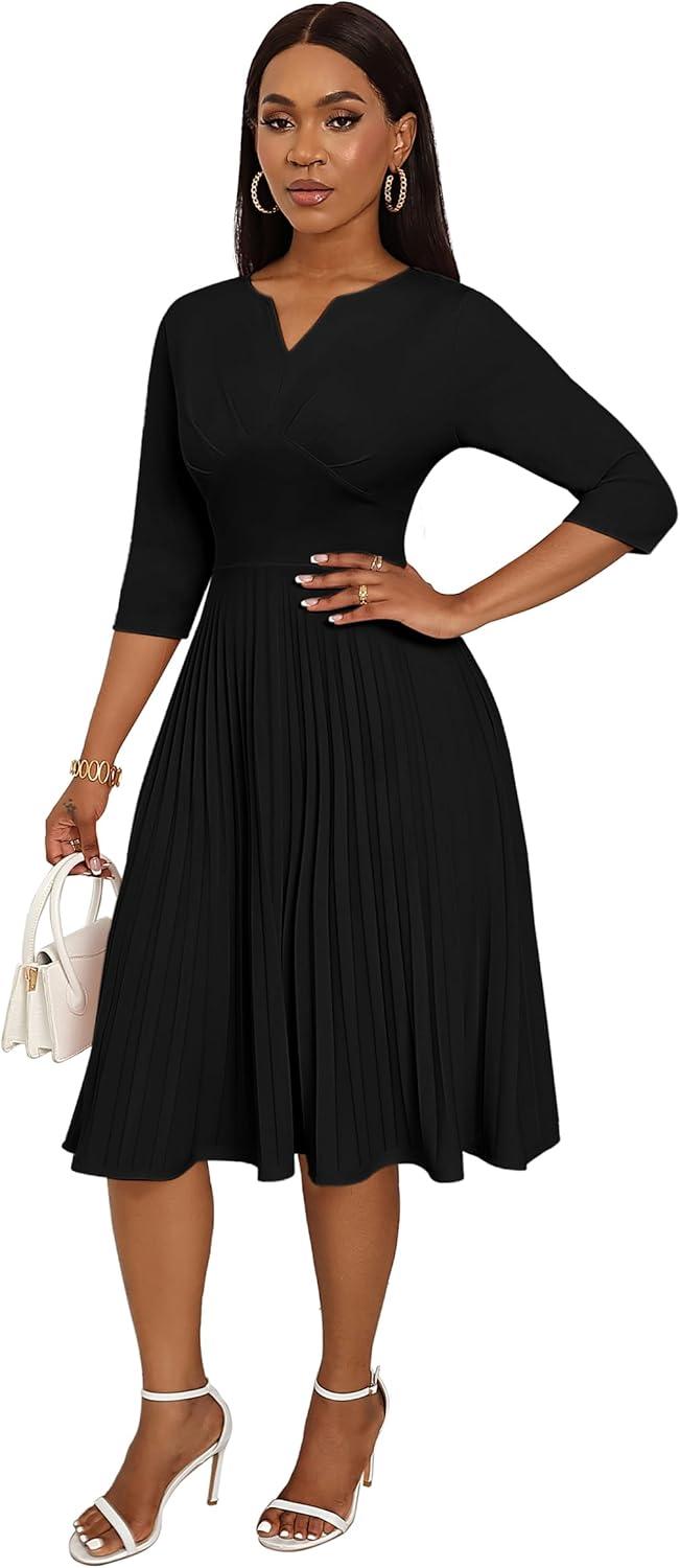 Elegant Comfort: exploring CLOCOR's Versatile Midi Dress for All⁤ Occasions