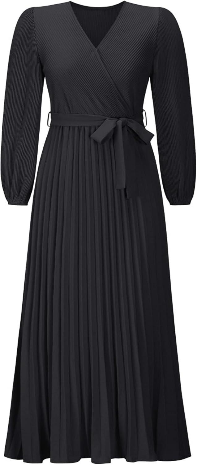 Finding the Perfect Flow: our take on ‌SDEER's Casual V Neck Dress