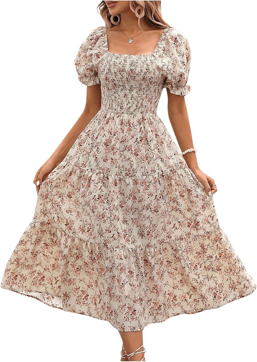 Our‌ Take on SHENHE's Floral Midi ⁤Dress: Comfort Meets Style