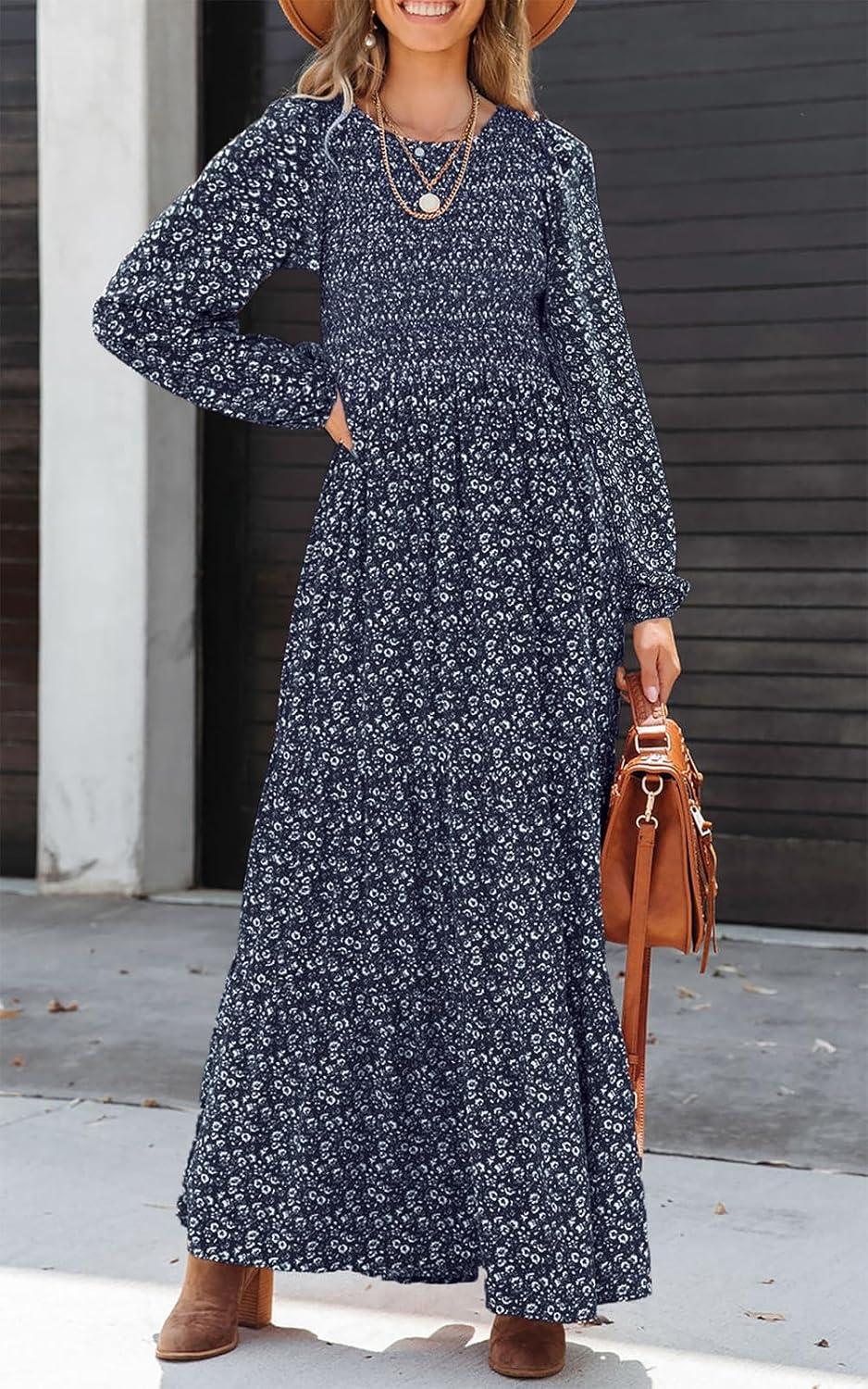 Our Honest ⁢Take on PRETTYGARDEN's 2025 Fall Floral Maxi Dress