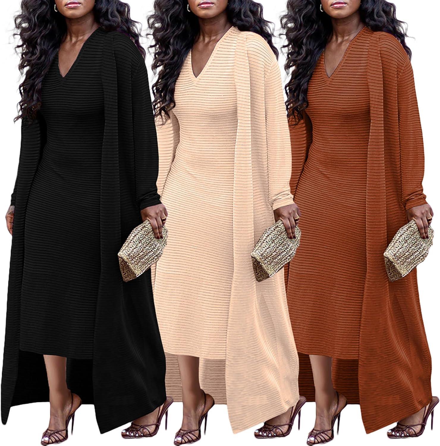 Our Take on the Voghtic Women's ⁤2-Piece Maxi Dress set