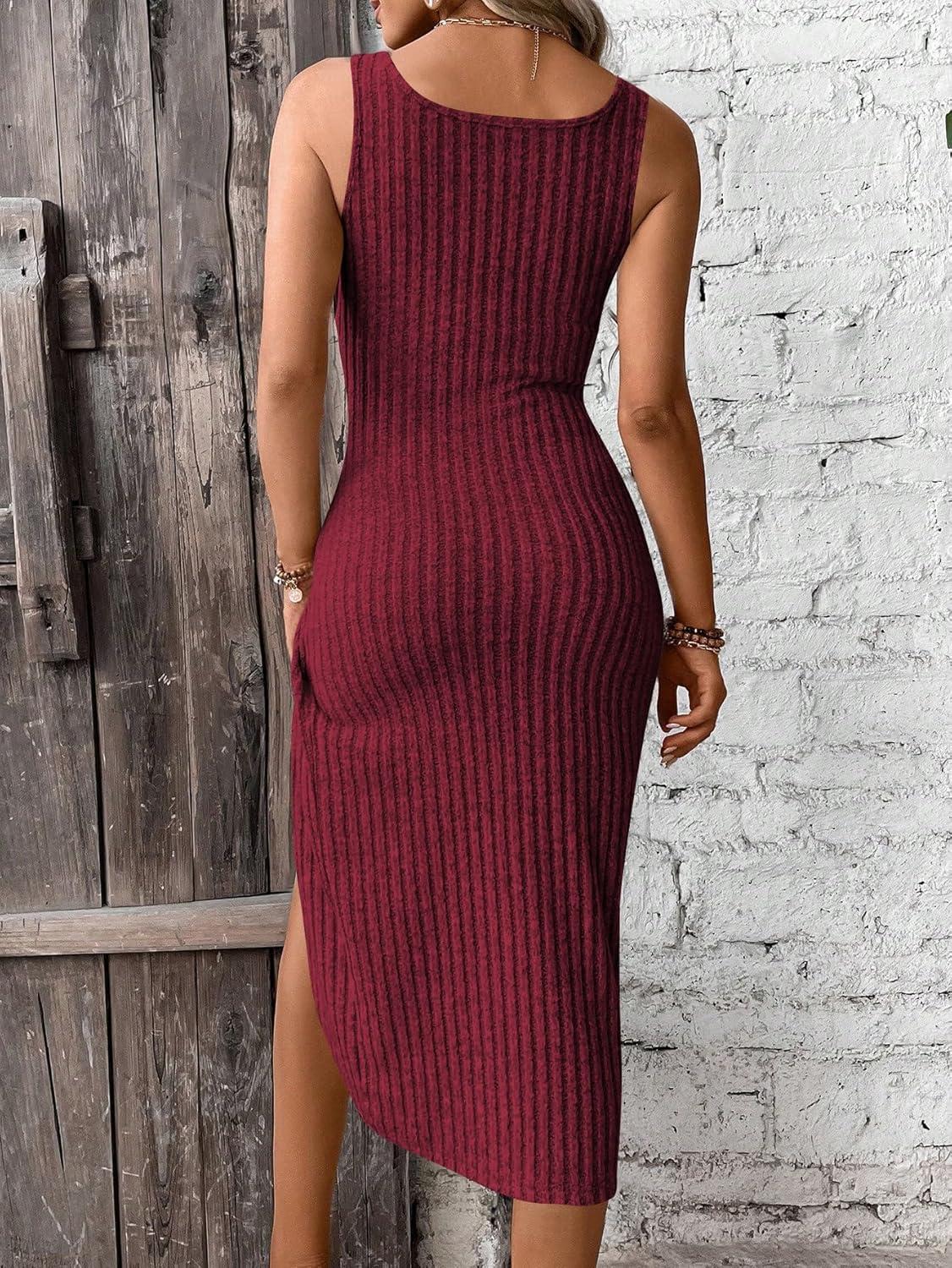 Our‍ Take⁣ on⁣ the RoseSeek ‍Red Tank Midi Dress: Style & fit Review