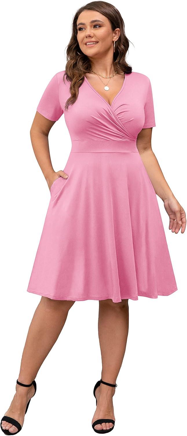 Why ​We Love POSESHE's Plus Size Sundress with Pockets This Summer