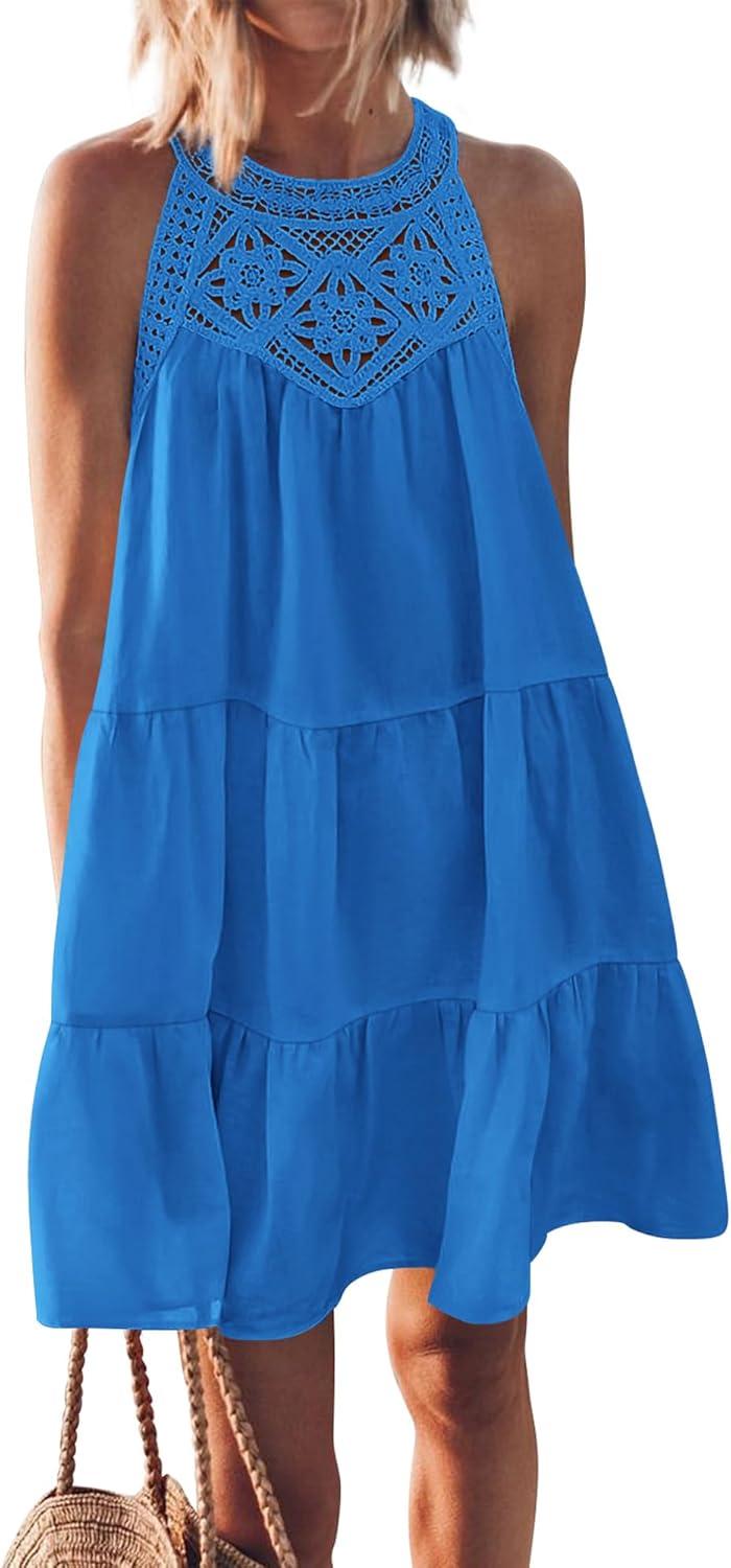 BTFBM Summer Halter Dress: Perfect Fit for Warm Days Ahead