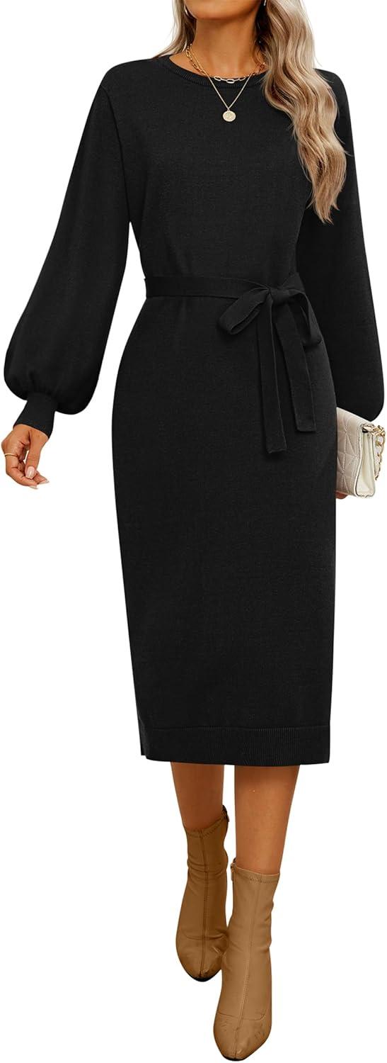 Chic & Cozy: Exploring ⁤the 2025 MIROL Fall Sweater⁤ Dress