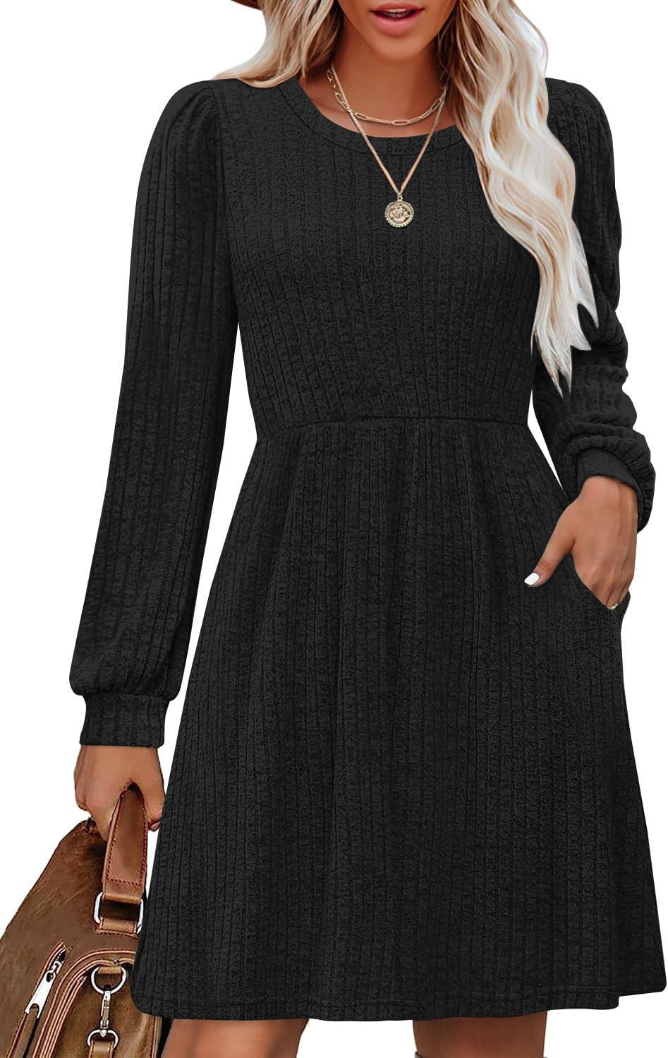 Cozy & Stylish: Exploring OFEEFAN's Fall‍ Sweater Dress 2025