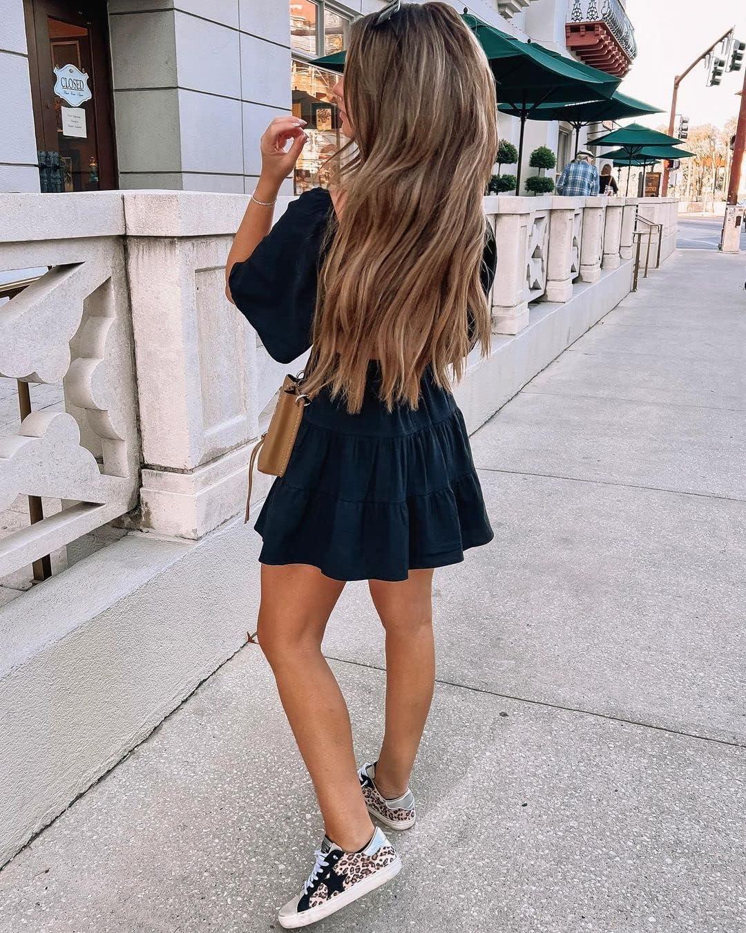 Effortless Summer style: Exploring Senllen's Cute Mini Dress