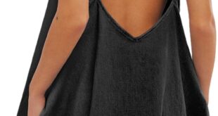 Effortless Summer Vibes Exploring Casual Sleeveless Denim Mini Dresses