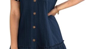 Embracing Summer Comfort With Hotouch Cotton Linen Dress