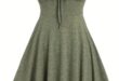 Embracing Summer Comfort With Soly Hux Green Sundress