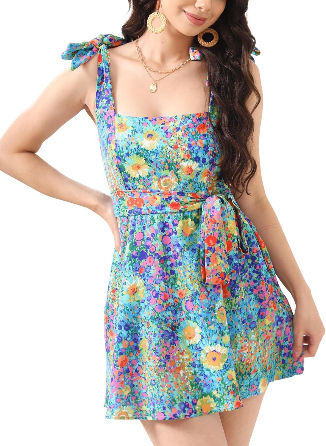 Embracing Summer Vibes: Floral Mini Dress With Pockets Review