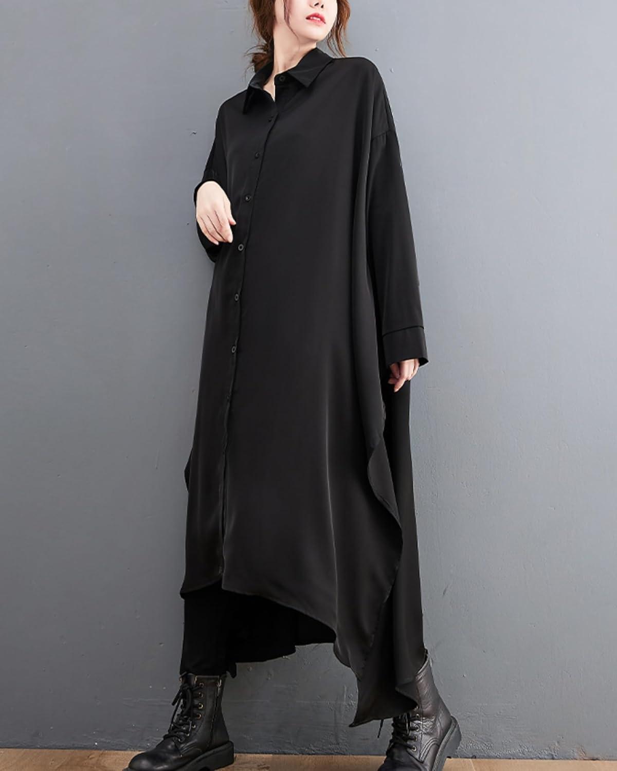 Exploring style and Comfort ⁣with ellazhu's Button ⁤Down Shirt Dress