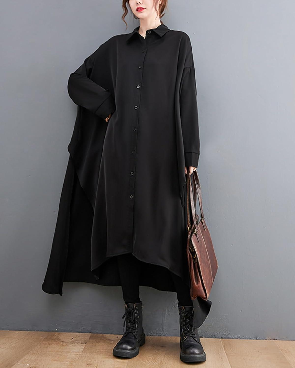 Exploring Style and Comfort with ellazhu's Button Down Shirt Dress