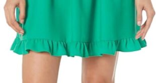 Exploring The Charm Of Kate Spade Beryl Green Ruffle Dress
