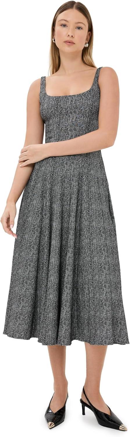 Exploring the Elegance and Fit of the STAUD Wells Dress Together