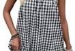 Falling For The Floerns Gingham Tank Dress Style Meets Comfort