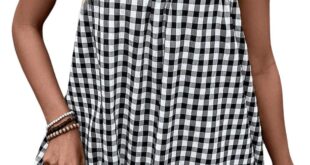 Falling For The Floerns Gingham Tank Dress Style Meets Comfort