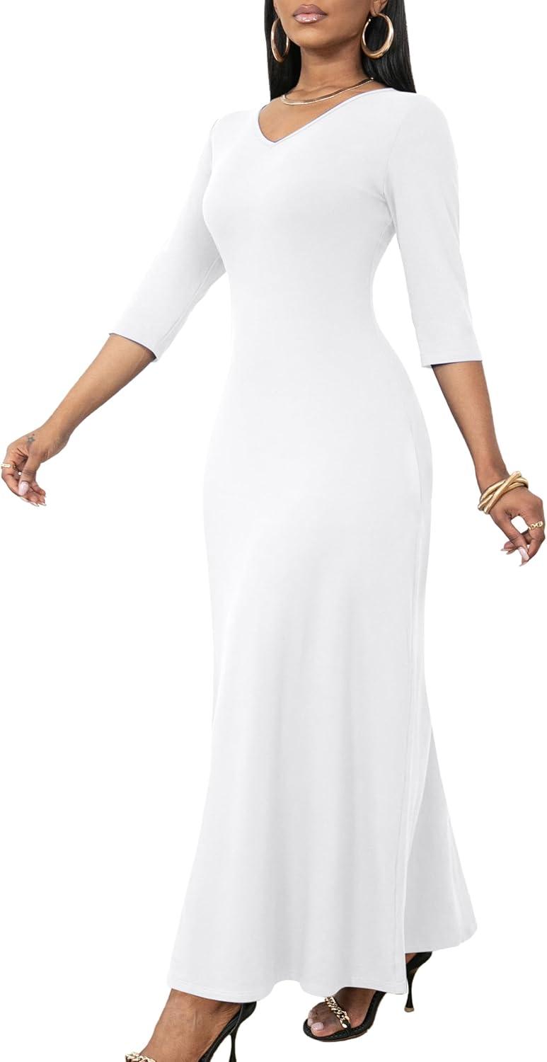 FANDEE Maxi Dress: Stylish Comfort for Every Occasion