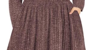 Finding Comfort And Style In Carcos Plus Size Long Sleeve Dresses