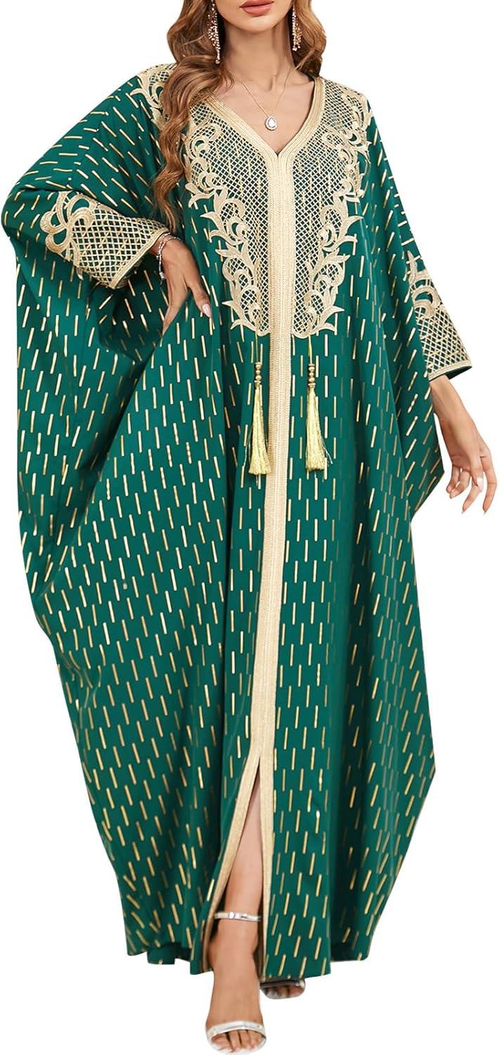Flowing Elegance: Exploring the One Size Moroccan Kaftan Dress Appeal