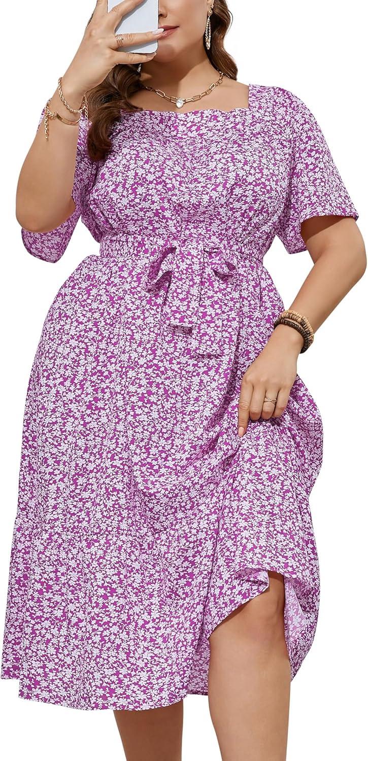 Flowy Comfort Meets Style: Exploring Plus Size Summer Maxi Dresses