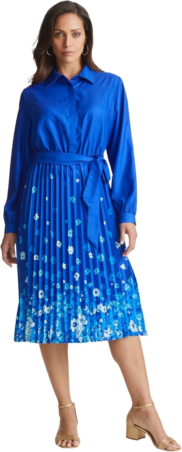 Flowy Elegance: Exploring the Jessica London Sapphire Bloom Dress