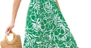 Flowy Floral Boho Maxi Dress Perfect For Summer Days