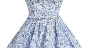 Flowy Floral Vibes Exploring A Summer Mini Dress With Ruffles