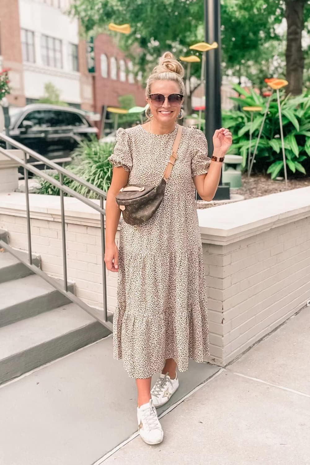 Flowy Floral Vibes: Exploring PRETTYGARDEN's Boho Summer Dress