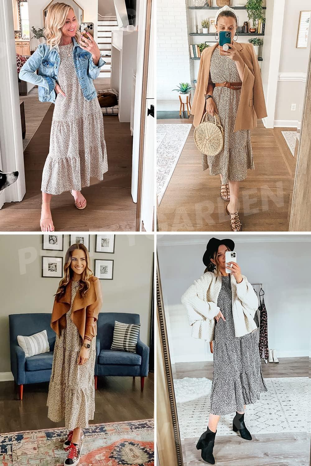 Flowy Floral Vibes: Exploring PRETTYGARDEN's Boho Summer Dress