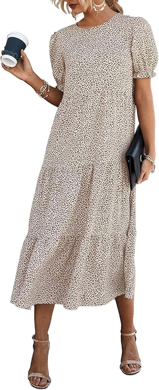 Flowy Floral Vibes: Exploring PRETTYGARDEN’s Boho Summer Dress