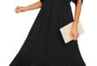 Flowy V Neck Maxi Dress For Effortless Summer Style And Comfort