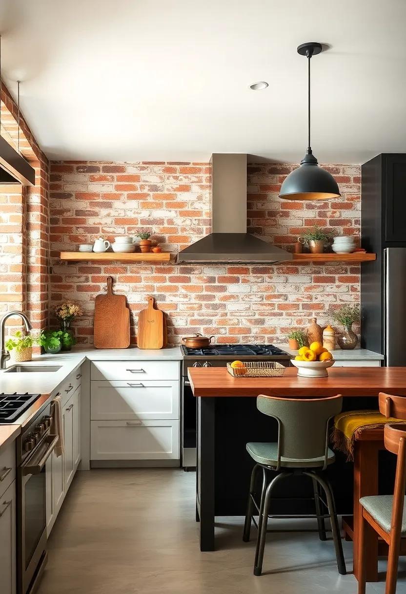 Exposed​ Brick: Embrace authenticity by​ showcasing the raw⁢ beauty of exposed brick​ for a ⁢warm, inviting backsplash that tells a story